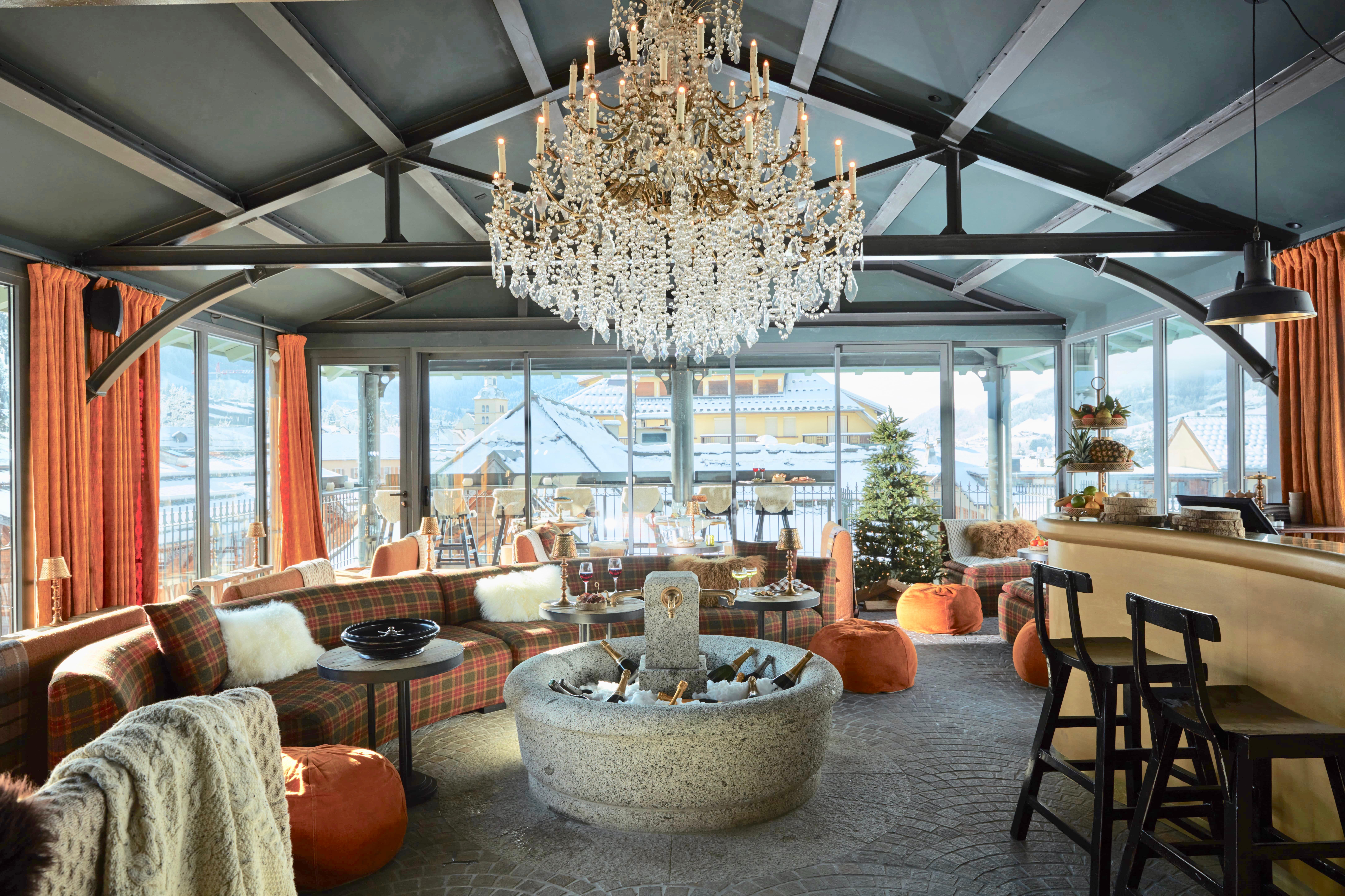 Grand Hotel Soleil D'Or Межев Экстерьер фото